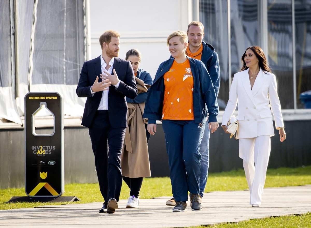 Príncipe Harry e Meghan chegaram à Holanda para os 'Jogos Invictus'