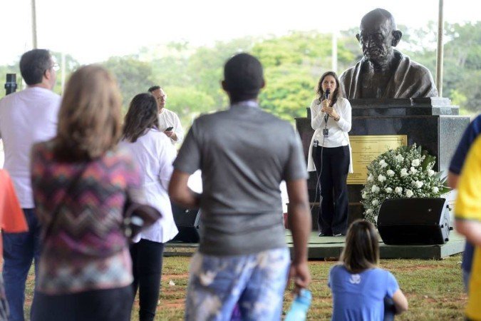  17/04/2022 Crédito: Marcelo Ferreira/CB/D.A Press. Brasil. Brasilia - DF - Parque da Cidade Encontro pela Paz Mundial.