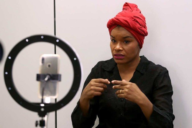 Babi, responsável pela inclusão de pessoas com deficiência