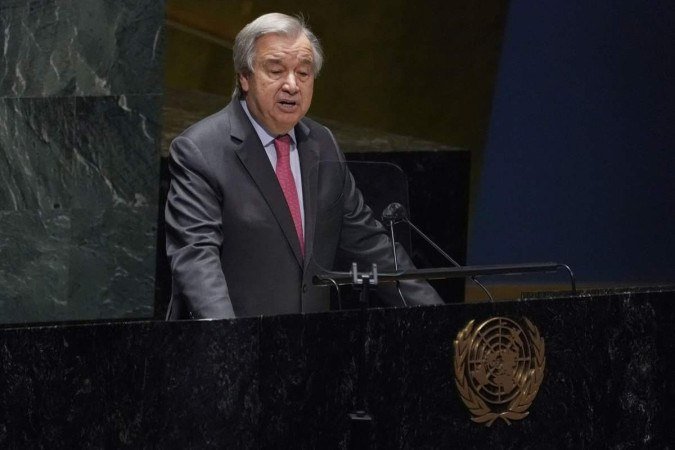 O secretário-geral da ONU, Antonio Guterres - (crédito: AFP) O secretário-geral da ONU, Antonio Guterres - (crédito: AFP)