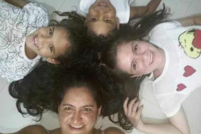 Dalilene e os filhos: Dalilene e os filhos: