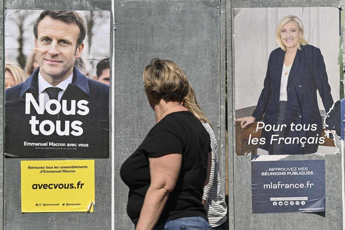 Macron e Le Pen tentam convencer indecisos em dia tenso após debate