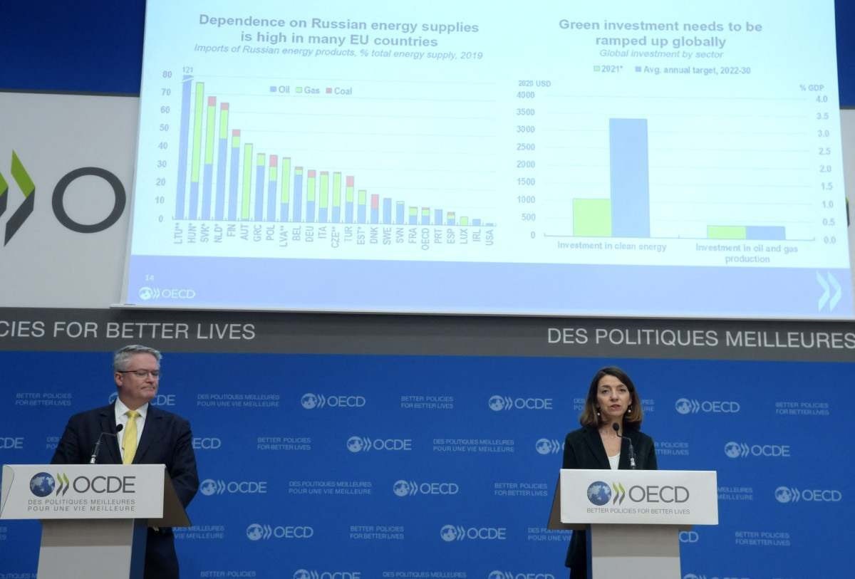  OCDE reduz previsão de crescimento da economia mundial em 2023 para 2,2%