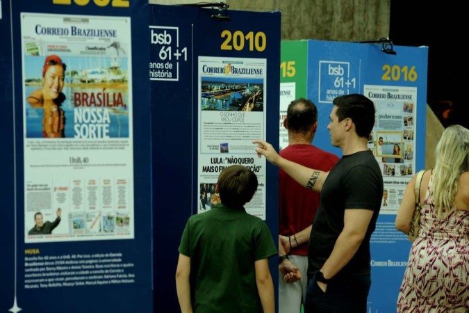  23/04/2022. Cr&eacute;dito: Carlos Vieira/CB/D.A Press. Brasil. Brasilia - DF.  Cidades. Exposi&ccedil;&atilde;o e oficina do Correio Braziliense no CCBB.