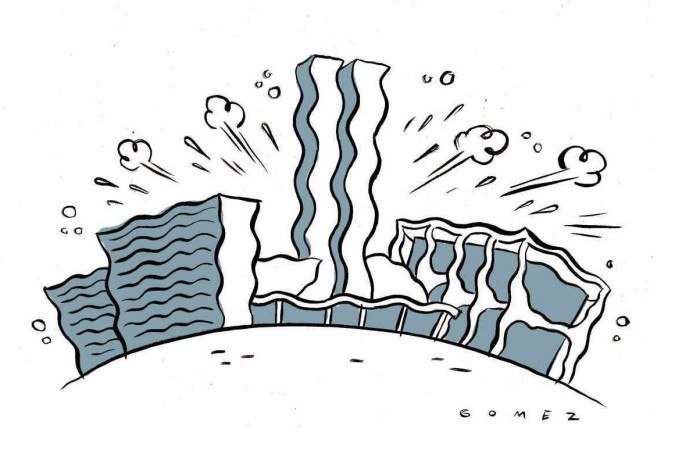 Espirros para todo lado - (crédito: Caio Gomez) Espirros para todo lado - (crédito: Caio Gomez)