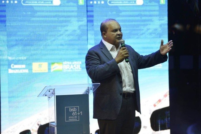 Governador Ibaneis Rocha também discursou durante o evento