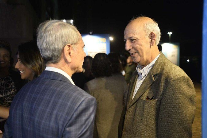 O empresário e ex-vice-governador Paulo Octávio com Arruda