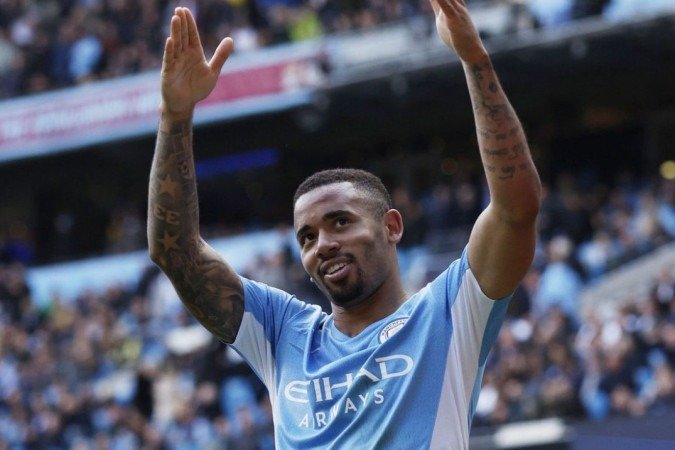 Gabriel Jesus diz que não é momento certo para falar de futuro no City - Gabriel Jesus diz que não é momento certo para falar de futuro no City -
