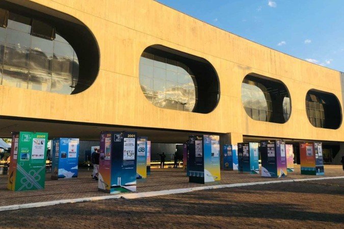 A exposição Brasília e Correio Braziliense: 61 + 1 anos de história tem coquetel de lançamento nesta segunda-feira (25/04) - (crédito: Renata Fernandes ) A exposição Brasília e Correio Braziliense: 61 + 1 anos de história tem coquetel de lançamento nesta segunda-feira (25/04) - (crédito: Renata Fernandes )