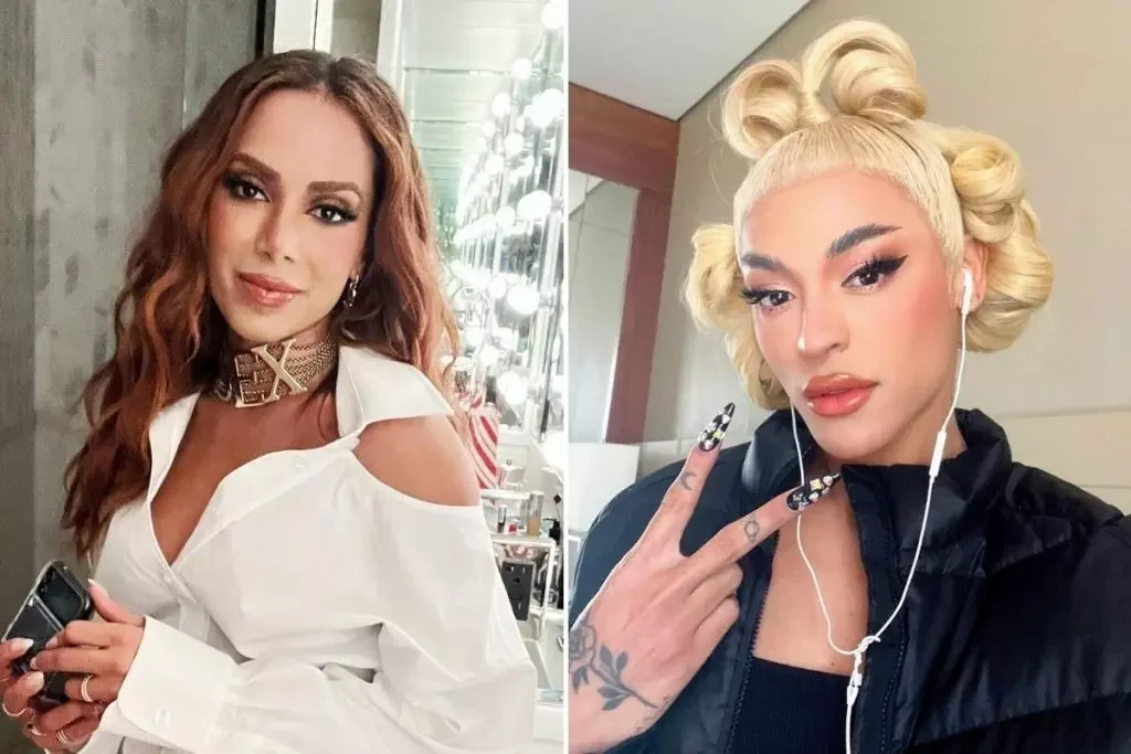Anitta e Pabllo Vittar
