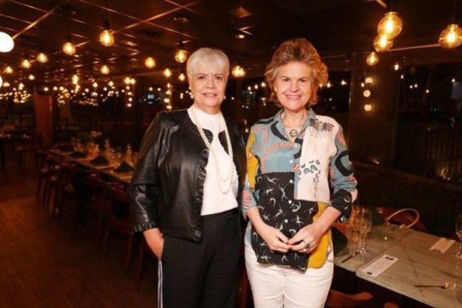 Ana Maria Vaz e 
Bertha Pellegrino