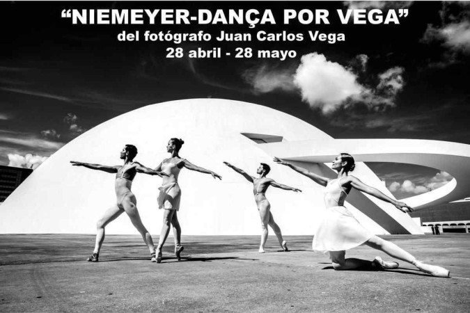 Cartaz de apresentação de balé no Instituto Cervantes. Coluna Jane Godoy