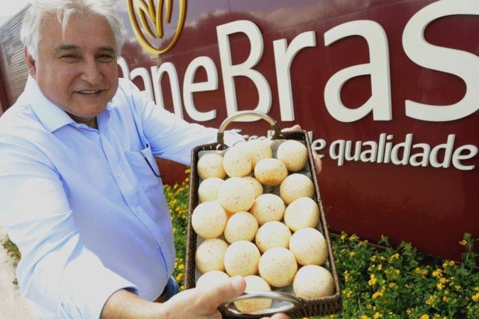 Sócio diretor, Jurandir Pizani destaca que a PaneBras envia o pão de queijo para o Canadá, o Japão e Portugal. Cerca de 10% da produção visa o exterior - (crédito: Carlos Vieira/CB/D.A Press) Sócio diretor, Jurandir Pizani destaca que a PaneBras envia o pão de queijo para o Canadá, o Japão e Portugal. Cerca de 10% da produção visa o exterior - (crédito: Carlos Vieira/CB/D.A Press)