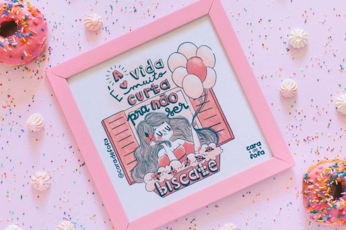 Ilustração Cara de Fofa