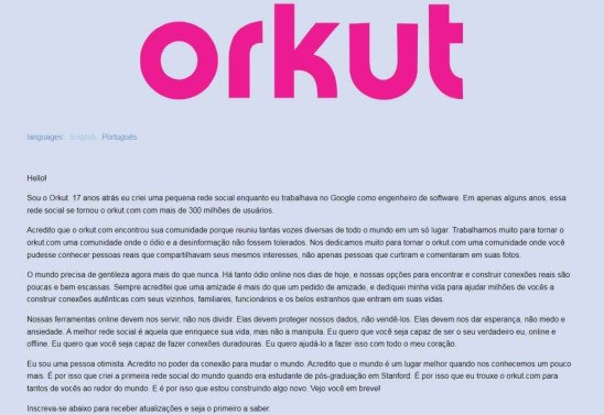 Reprodução/orkut.com