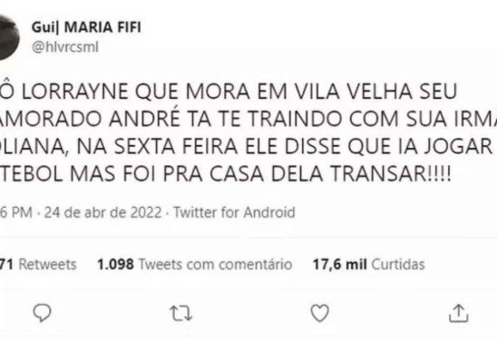 Reprodução Twitter