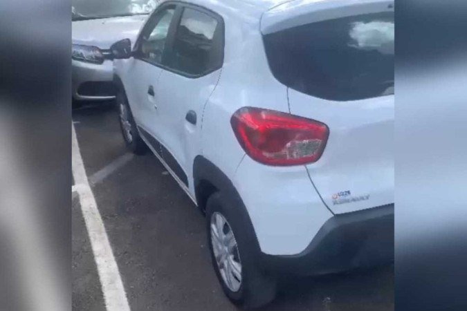 O motorista de aplicativo teve o carro roubado durante o assalto - (crédito: PCDF/Divulgação) O motorista de aplicativo teve o carro roubado durante o assalto - (crédito: PCDF/Divulgação)