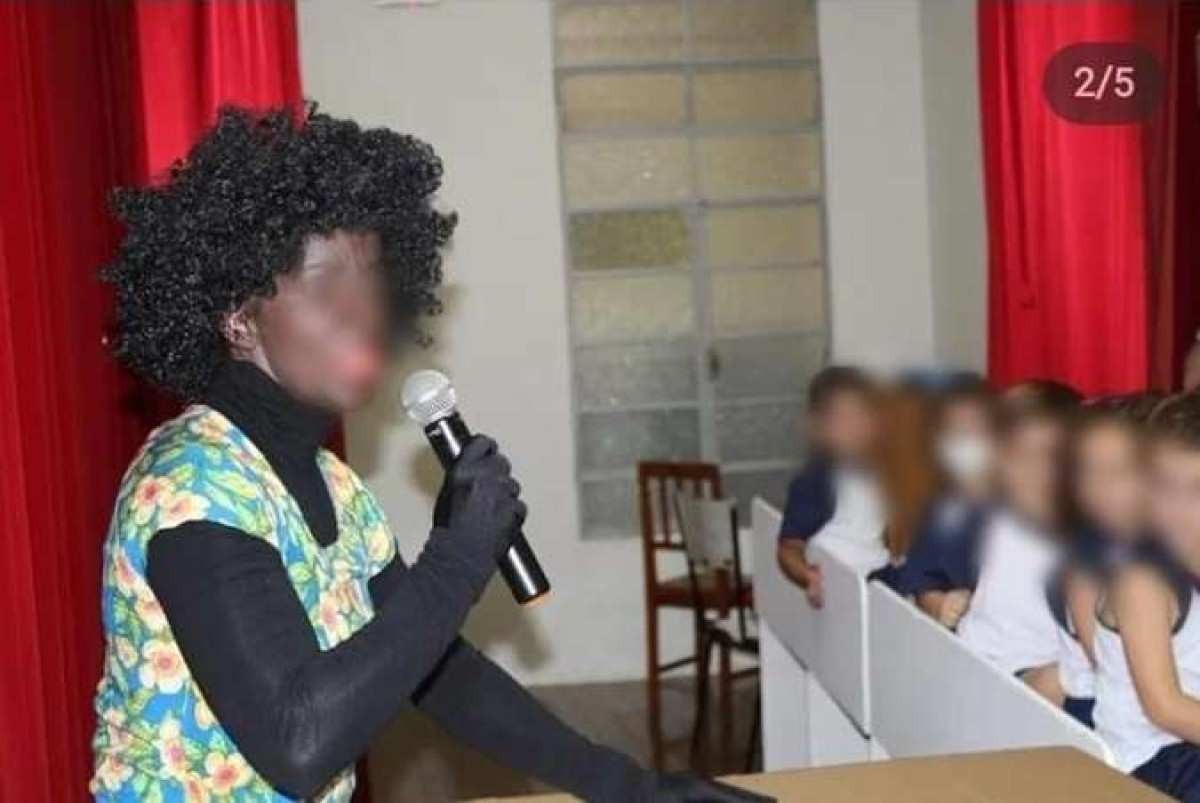 'Blackface': escola de Varginha exclui post após repercussão negativa