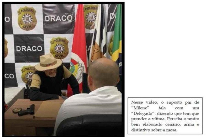 Vídeos teatrais usados por diversos grupos criminosos