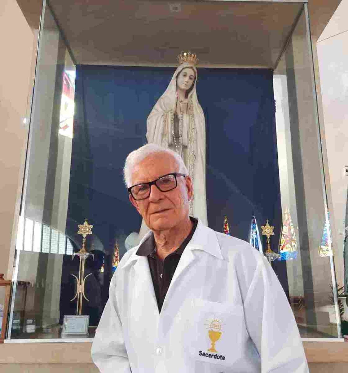 "Sempre participei e tomei parte ativa, porque a Trezena em louvor a Nossa Senhora de Fátima tem uma sentido muito especial", diz o frei Venildo Trevizan
