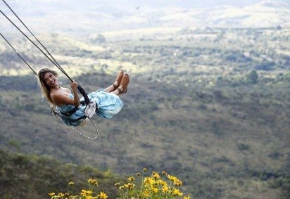 Balanc&eacute;u no Recanto da Maria Flor -  (crédito: Minervino Júnior/CB/D.A.Press) -Balanc&eacute;u no Recanto da Maria Flor -  (crédito: Minervino Júnior/CB/D.A.Press)