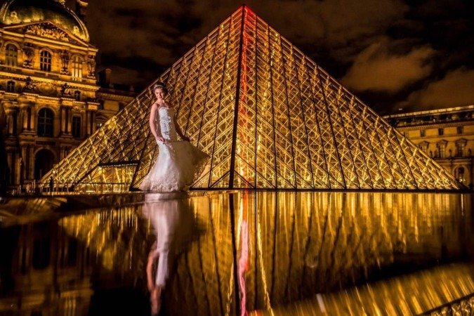 Ensaio fotográfico de casamento