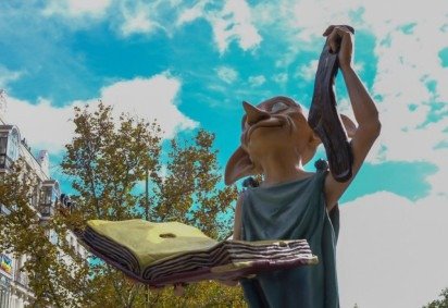 Dobby é um dos personagens mais queridos do mundo mágico criado por J.K. Rowling -  (crédito: Getty Images)