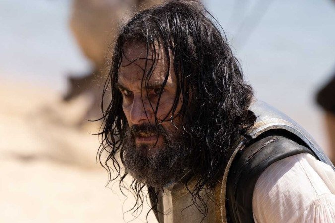 Rodrigo Santoro vive o capitão Fernão de Magalhães em série da Amazon Prime - (crédito: Prime Video/Divulgação) Rodrigo Santoro vive o capitão Fernão de Magalhães em série da Amazon Prime - (crédito: Prime Video/Divulgação)
