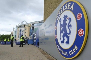Stamford Bridge é fotografado antes da partida de futebol da Premier League inglesa entre Chelsea e Wolverhampton Wanderers, em Londres, em 7 de maio de 2022. - O Chelsea confirmou no sábado que um consórcio liderado pelo co-proprietário do LA Dodgers, Todd Boehly, venceu a batalha para comprar o Clube da Premier League em um acordo de £ 4,25 bilhões (US $ 5,2 bilhões). -  (crédito: Justin Tallis/AFP)