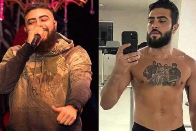 O cantor Henrique foi um dos que investiu na mudança de visual 