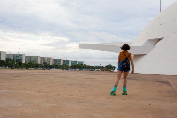 Na barriga da baleia foi realizado 
por várias profissionais mulheres 
