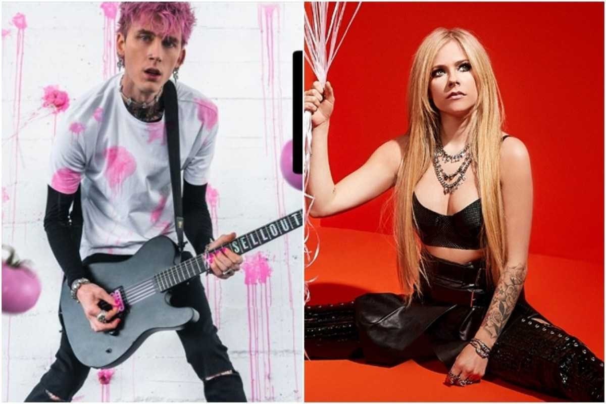 Por engano, sites de Avril Lavigne e MGK  