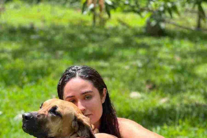  Júlia Vilela utiliza aplicativos para ter um melhor controle dos 11 animais que cria 