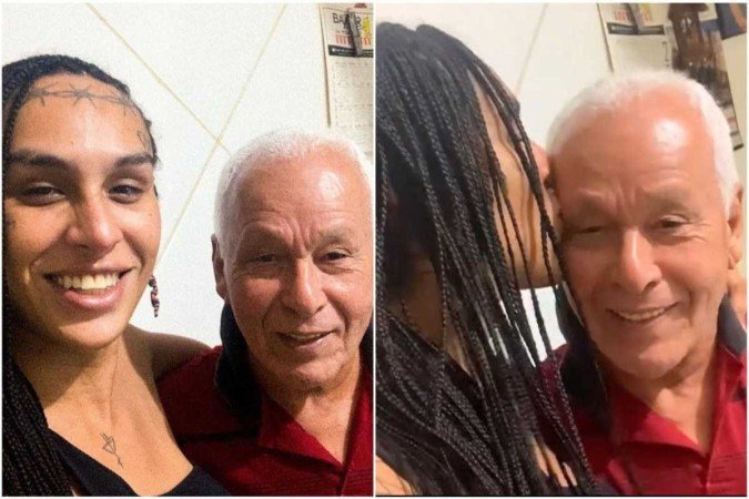 Em 5 de janeiro deste ano, a artista compartilhou com os seguidores uma foto e um vídeo com o pai. Na legenda, ela contou que não via o homem há anos - (crédito: Reprodução/Instagram) Em 5 de janeiro deste ano, a artista compartilhou com os seguidores uma foto e um vídeo com o pai. Na legenda, ela contou que não via o homem há anos - (crédito: Reprodução/Instagram)