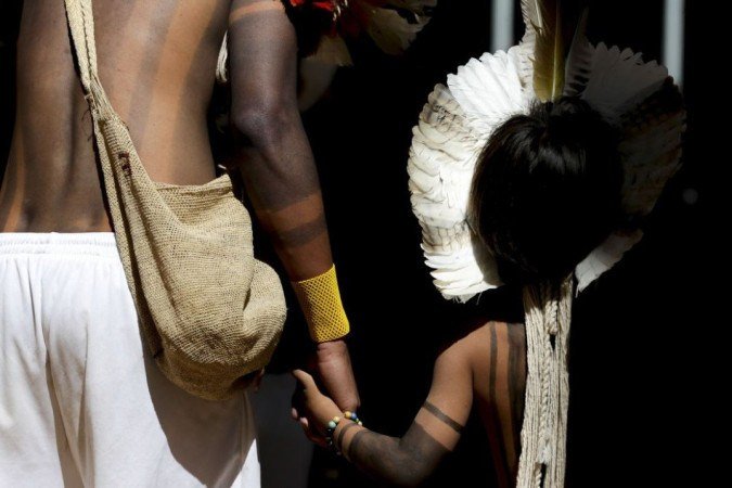 Estudo identifica doenças crônicas em grupos indígenas no Pará - (crédito: Fabio Rodrigues Pozzebom/Ag..ncia Brasil) Estudo identifica doenças crônicas em grupos indígenas no Pará - (crédito: Fabio Rodrigues Pozzebom/Ag..ncia Brasil)