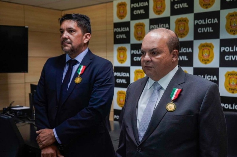 Ibaneis Rocha recebe medalha do Mérito Policial Civil Presidente JK