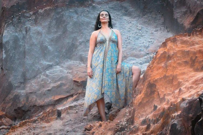 O novo show traz músicas compostas pela artista em parceria com a mãe - (crédito: Material de divulgação) O novo show traz músicas compostas pela artista em parceria com a mãe - (crédito: Material de divulgação)