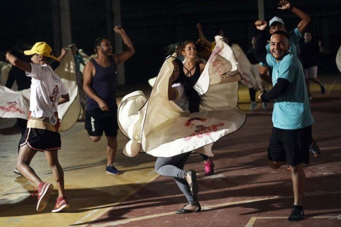  13/05/2022. Crédito: Minervino Júnior/CB/D.A Press. Brasil.  Brasilia - DF. Vai ter Arraiá no DF? Quadrilhas em aquecimentoe se preparando para o campeonato de quadrilhas juninas do Distrito Federal. Quadrilha 