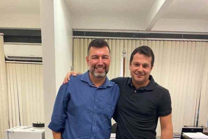 Os pré-candidatos ao GDF Rafael Parente (PSB) e José Antônio Reguffe (UB-DF)