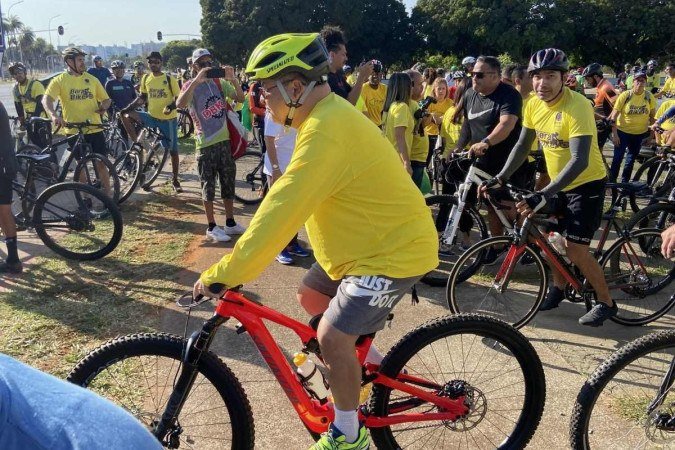 Encontro de Bicicletas Bora de Bike -  (crédito: Pedro Ibarra/CB)