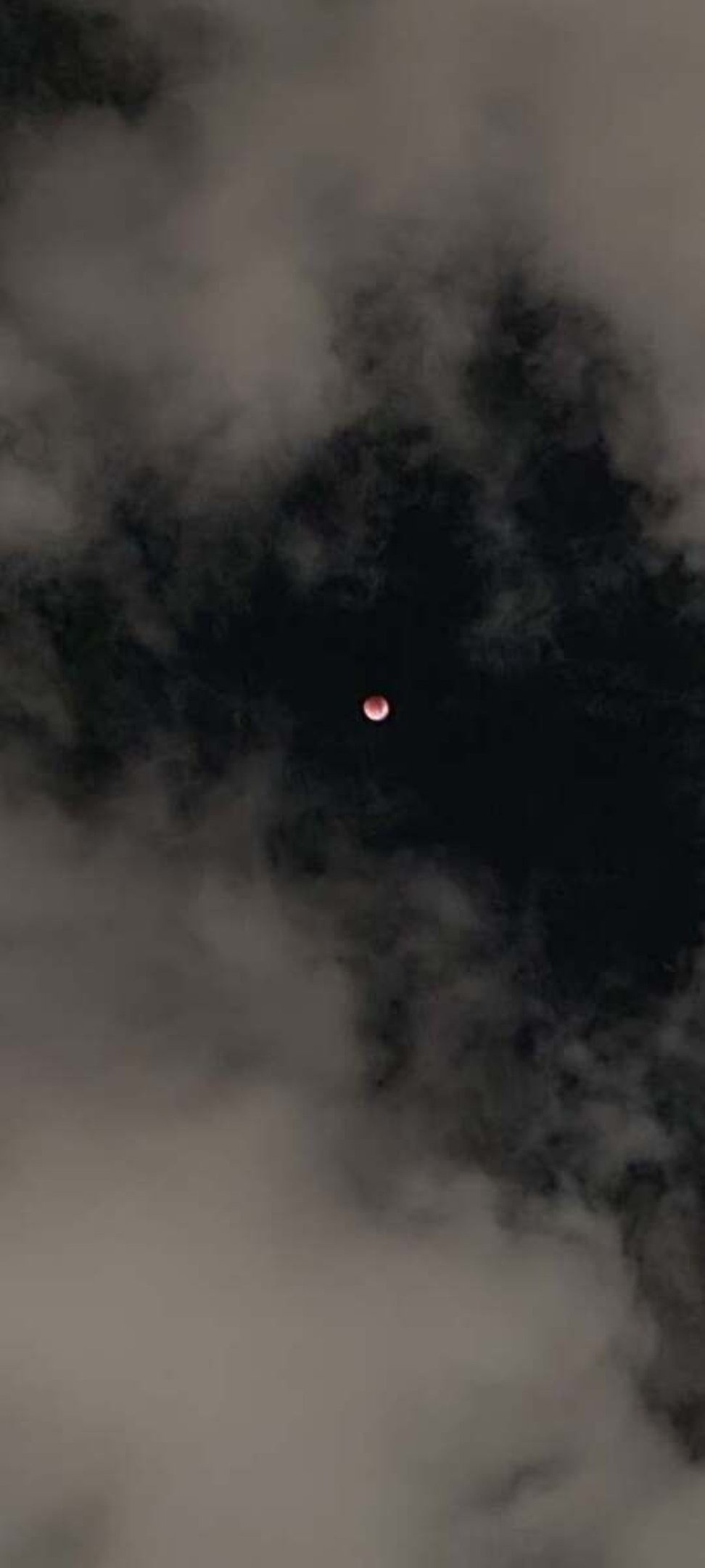 A estudante Giovanna Maciel, de 21 anos, moradora do Guará, acompanhou o fenômeno da praça do Cruzeiro, próximo ao Memorial JK