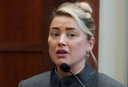 Amber Heard presta depoimento em tribunal dos EUA -  (crédito: Getty Images)