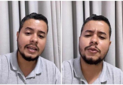 João Pedro afirma que não quer que as regras da igreja sejam mudadas, mas reclama pelo constrangimento de falar para ele que não poderia participar do batismo apenas no momento da cerimônia -  (crédito: Instagram/Reprodução)