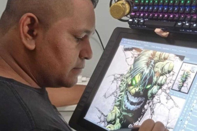 Dijjo Lima era colorista e autor de quadrinhos - (crédito: Instagram/reprodução) Dijjo Lima era colorista e autor de quadrinhos - (crédito: Instagram/reprodução)