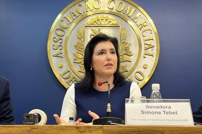 (crédito: Divulgação/Assessoria Simone Tebet) (crédito: Divulgação/Assessoria Simone Tebet)