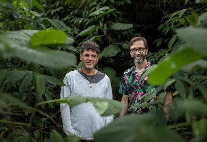 Renato Barbieri, diretor de Pureza, e Marcus Ligocki Jr,, produtor do filme -  (crédito:  Ligocki Jr/Divulgação)