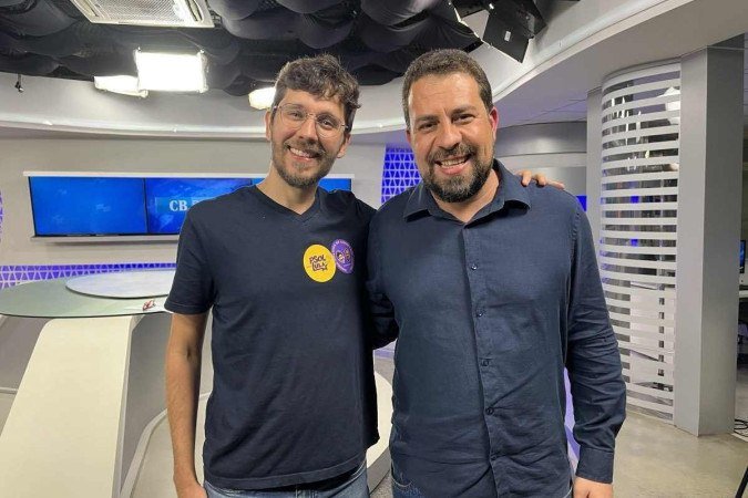  Crédito: Ana Maria Campos/CB. Eixo Capital.  Guilherme Boulos e Raphael Sebba