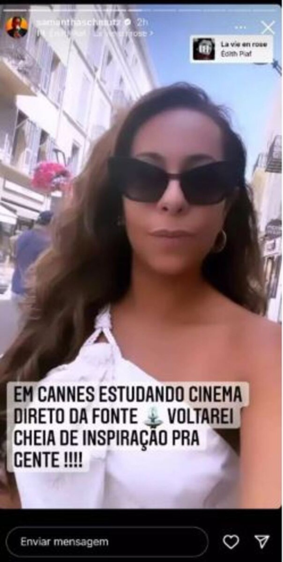 Stories de Samantha Schmütz  