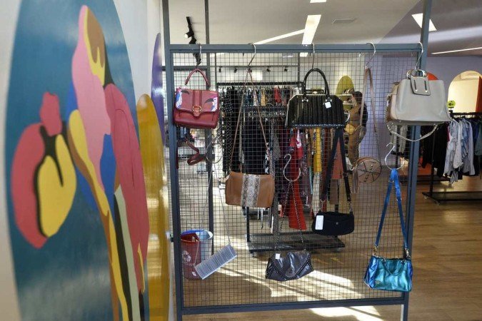  19/05/2022. Crédito: Minervino Júnior/CB/D.A Press. Brasil.  Brasilia - DF. Revista. Brechó Desapeguei Bonito. Moda de como se vestir bem gastando pouco.