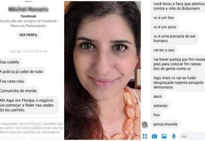 Após Lívia Gomes Terra ser alvo de uma falsa acusação de crime feita pelo engenheiro Renato Henrique Scheidemantel, a sindicalista começou a ser atacada nas redes sociais - (crédito: Arquivo Pessoal/Redes Sociais) Após Lívia Gomes Terra ser alvo de uma falsa acusação de crime feita pelo engenheiro Renato Henrique Scheidemantel, a sindicalista começou a ser atacada nas redes sociais - (crédito: Arquivo Pessoal/Redes Sociais)
